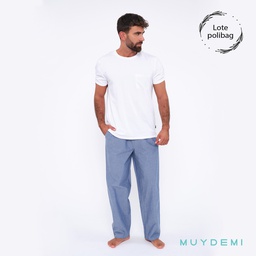 993162 LOTE POLYBAG PIJAMA INVIERNO HOMBRE (2-S, 5-M, 5-L, 4-XL, 2-2XL)(390162)