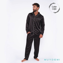 593099 LOTE CAJA PIJAMA INVIERNO HOMBRE (1-S, 4-M, 4-L, 4-XL, 1-2XL)(390099)