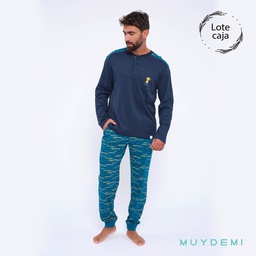 593064 LOTE CAIXA PYJAMA INVERNO HOMEM