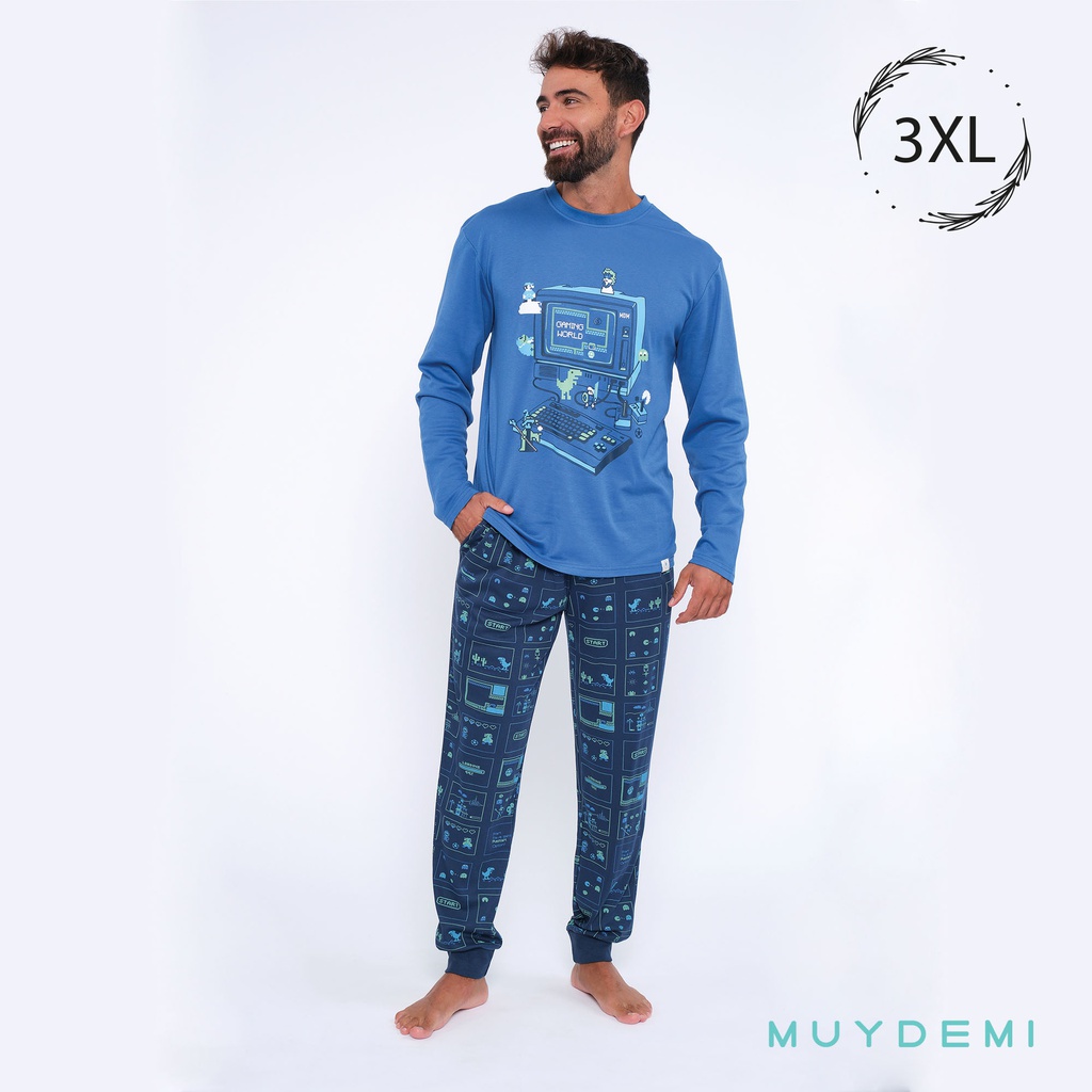 PIJAMA INVIERNO HOMBRE
3XL