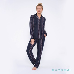 092011 LOTE DETALL CAJA PIJAMA INVIERNO MUJER (1-S, 2-M, 2-L, 2-XL, 1-2XL)(290011)