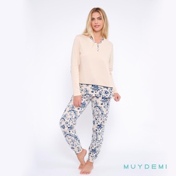 092013 LOTE DETALL CAJA PIJAMA INVIERNO MUJER (1-S, 2-M, 2-L, 2-XL, 1-2XL)(290013)