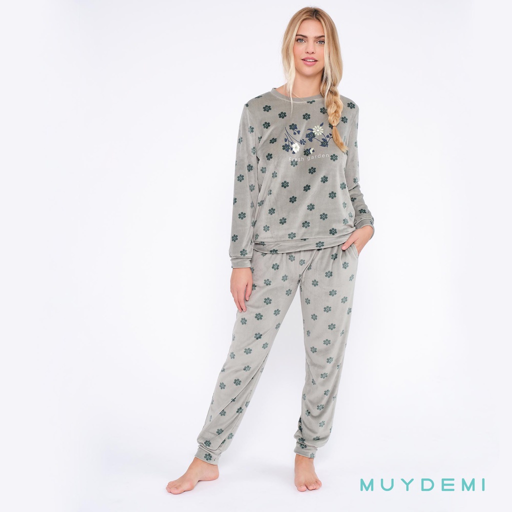 LOTE DETALL CAJA PIJAMA INVIERNO MUJER (1-S, 2-M, 2-L, 2-XL, 1-2XL)