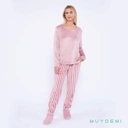 092025 LOTE DETALL CAJA PIJAMA INVIERNO MUJER (1-S, 2-M, 2-L, 2-XL, 1-2XL)