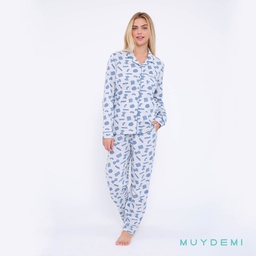 092037 LOTE DETALL CAJA PIJAMA INVIERNO MUJER (1-S, 2-M, 2-L, 2-XL, 1-2XL)(290037)