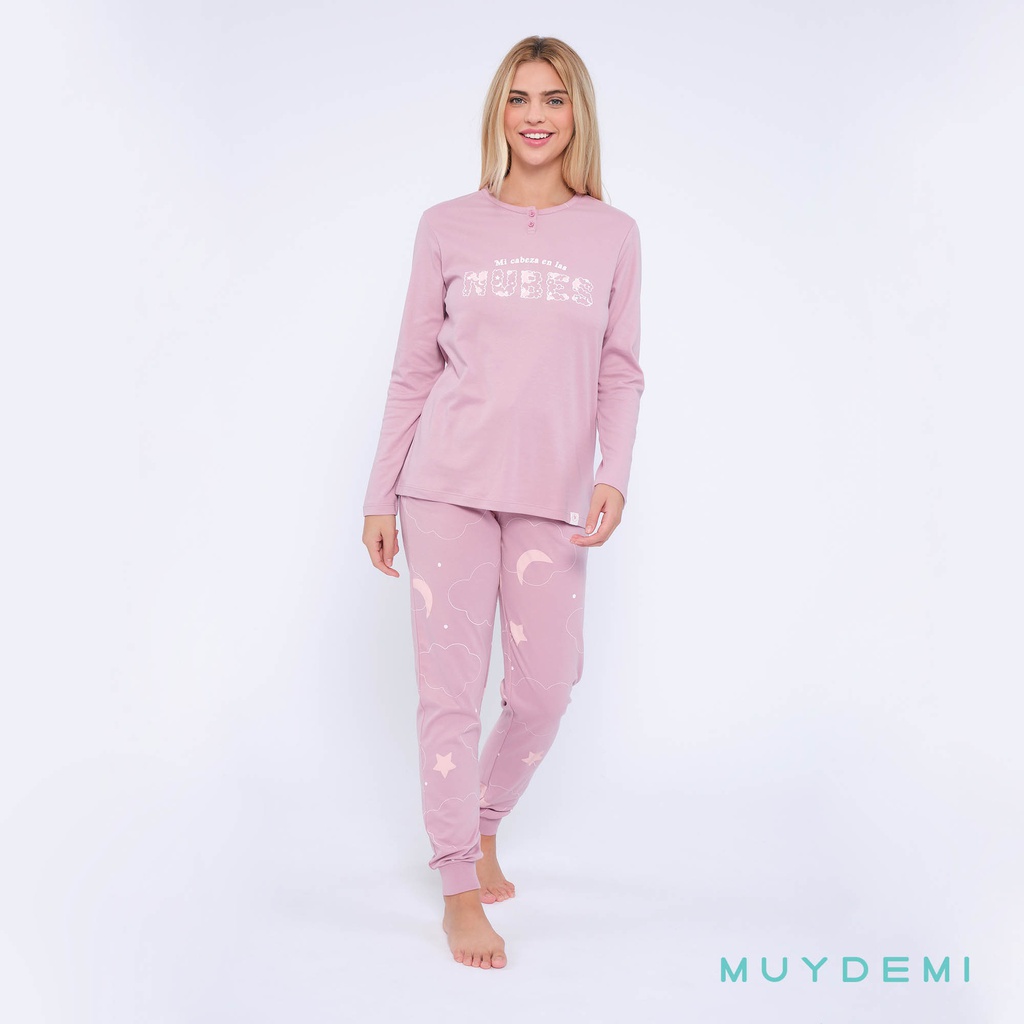 LOTE DETALL CAJA PIJAMA INVIERNO MUJER (1-S, 2-M, 2-L, 2-XL, 1-2XL)(290039)