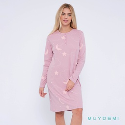 092040 LOTE DETALL CAJA CAMISON INVIERNO MUJER (1-S, 2-M, 2-L, 2-XL, 1-2XL)(290040)