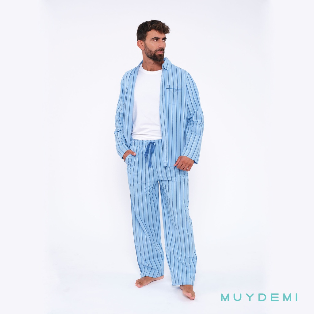 LOTE DETALL CAJA PIJAMA INVIERNO HOMBRE