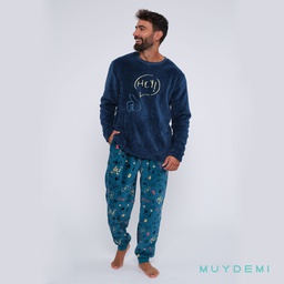 093082 LOTE DETALL CAJA PIJAMA INVIERNO HOMBRE (1-S, 2-M, 2-L, 2-XL, 1-2XL)