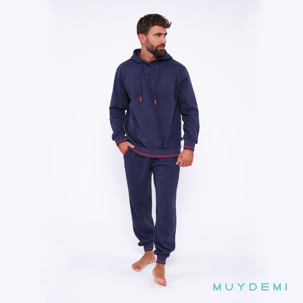 LOTE DETALL CAJA PIJAMA INVIERNO HOMBRE (1-S, 2-M, 2-L, 2-XL, 1-2XL)(390087)