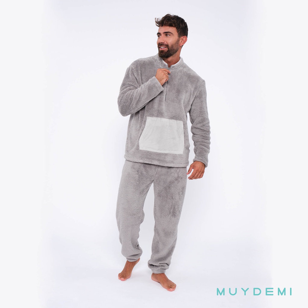 LOTE DETALL POLYBAG PIJAMA INVIERNO HOMBRE (1-S, 2-M, 2-L, 2-XL, 1-2XL)