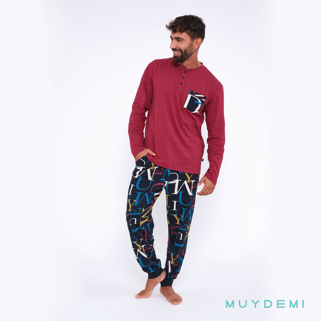 LOTE DETALL CAJA PIJAMA INVIERNO HOMBRE