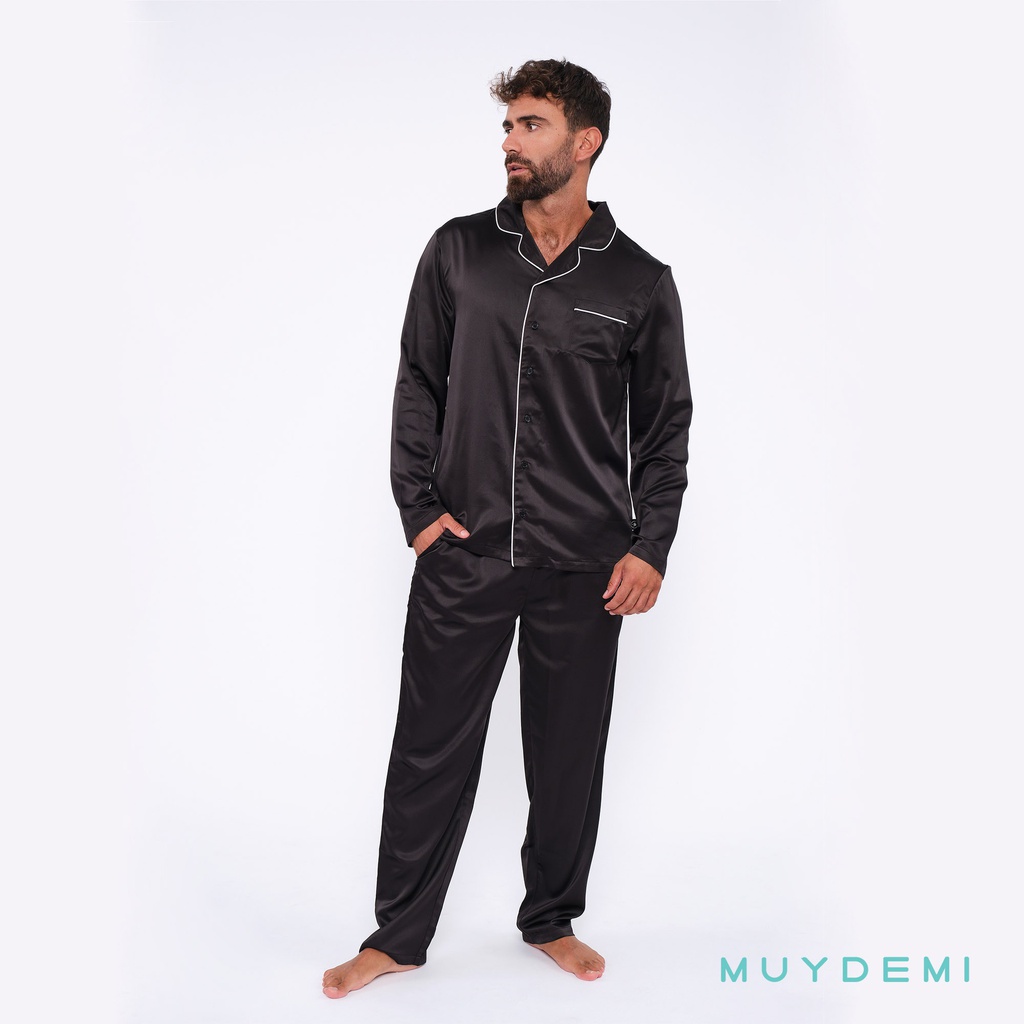 LOTE DETALL CAJA PIJAMA INVIERNO HOMBRE (1-S, 2-M, 2-L, 2-XL, 1-2XL)(390099)