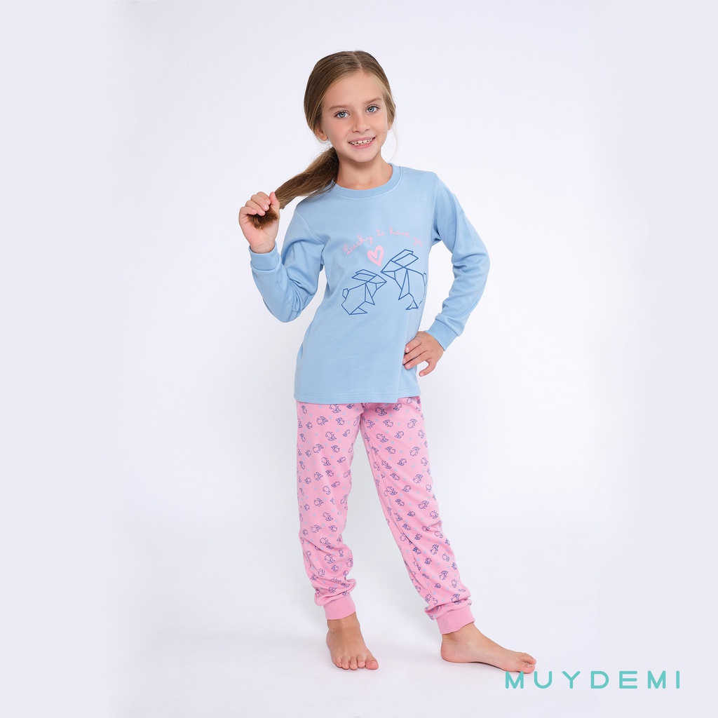 LOTE DETALL CAJA PIJAMA INVIERNO NIÑA Talla 2 a 8 (2-2, 2-4, 2-6, 2-8)(690100)