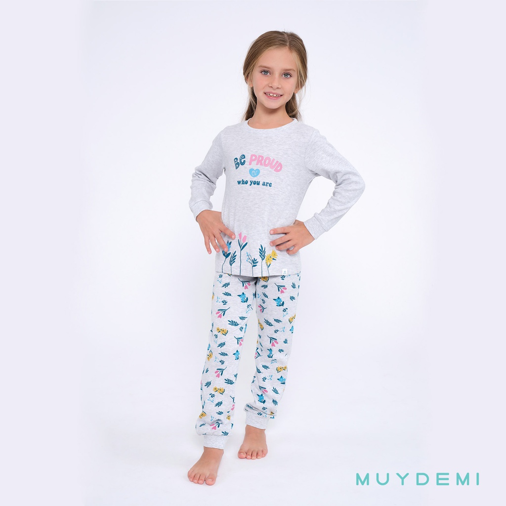 LOTE DETALL CAJA PIJAMA INVIERNO NIÑA Talla 2 a 8 (2-2, 2-4, 2-6, 2-8)(690102)