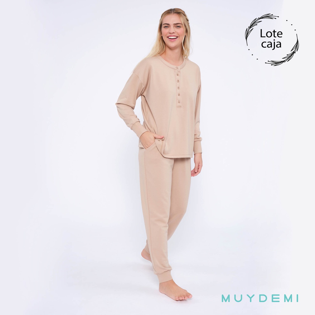 LOTE CAJA PIJAMA INVIERNO MUJER (2-S, 4-M, 4-L, 2-XL)(290081)