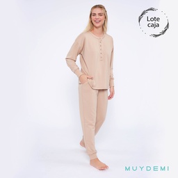 592081 LOTE CAJA PIJAMA INVIERNO MUJER (2-S, 4-M, 4-L, 2-XL)(290081)