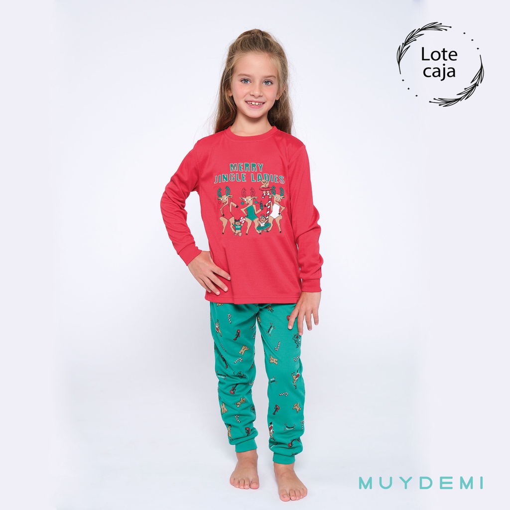 LOTE CAJA
PIJAMA INVIERNO NIÑA
talla 2 a 8(2-2, 2-4, 2-6, 2-8)