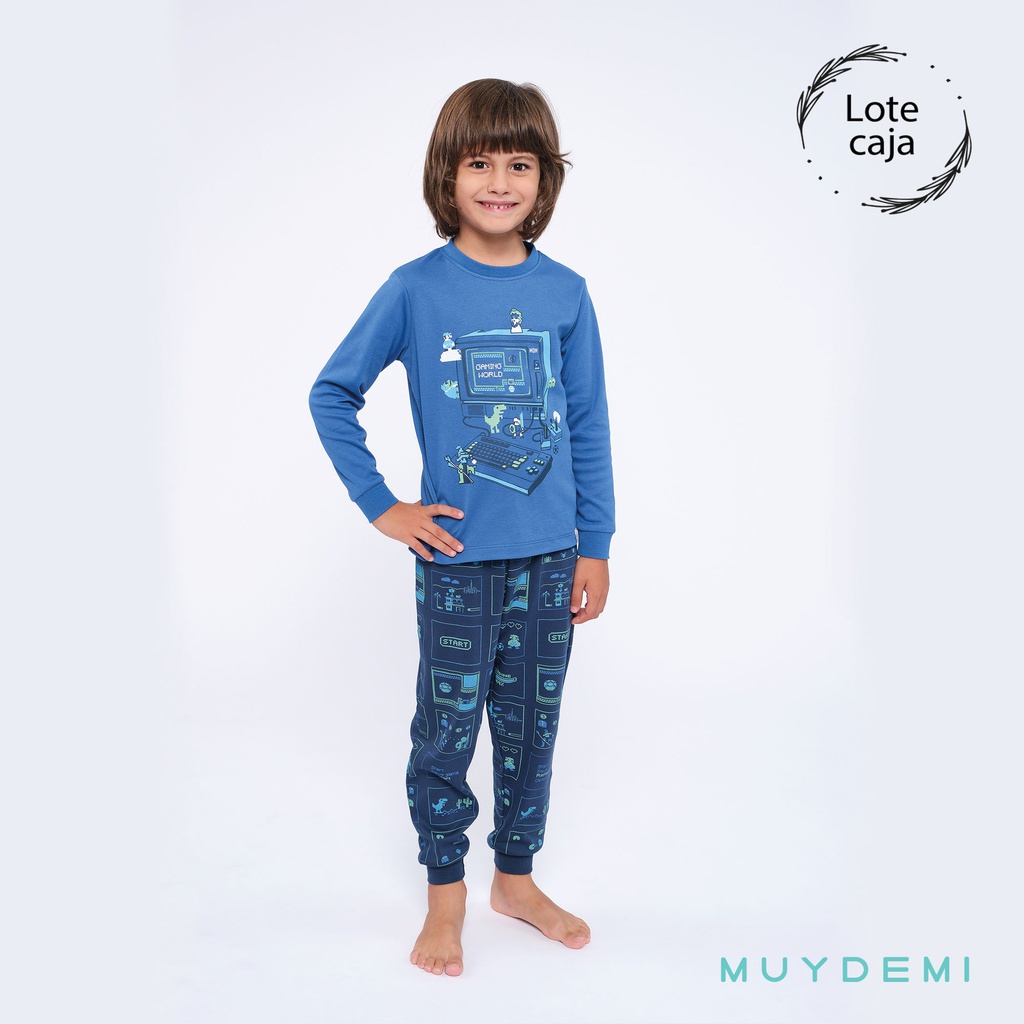 LOTE CAJA
PIJAMA INVIERNO NIÑO
talla 2 a 8(2-2, 2-4, 2-6, 2-8)