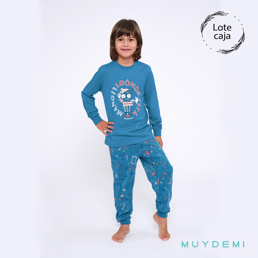 LOTE CAJA
PIJAMA INVIERNO NIÑO
talla 2 a 8(2-2, 2-4, 2-6, 2-8)