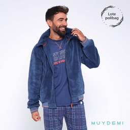 991127 LOTE POLYBAG PIJAMA INVIERNO HOMBRE (2-S, 5-M, 5-L, 4-XL, 2-2XL)