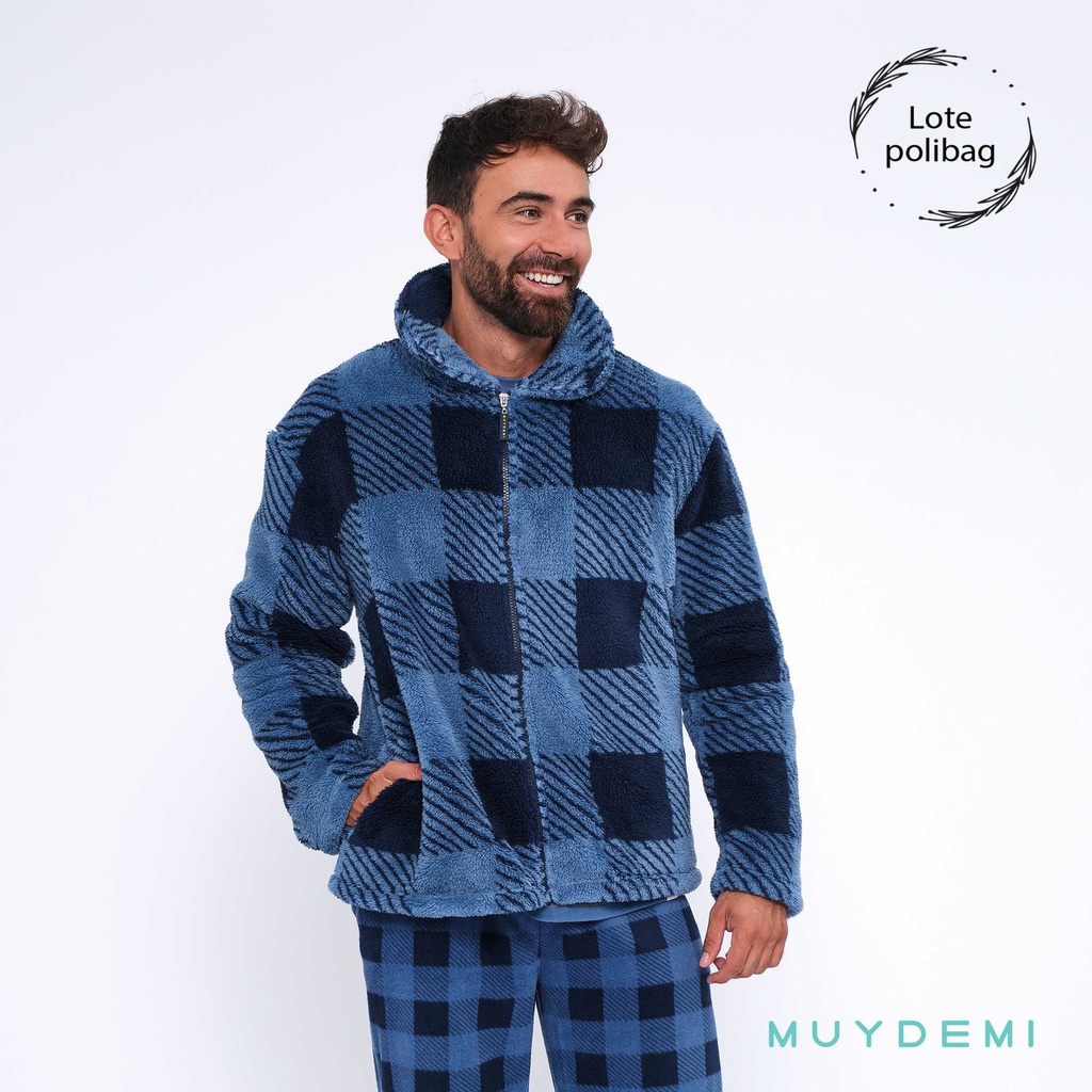 LOTE POLYBAG PIJAMA INVIERNO HOMBRE (2-S, 5-M, 5-L, 4-XL, 2-2XL)