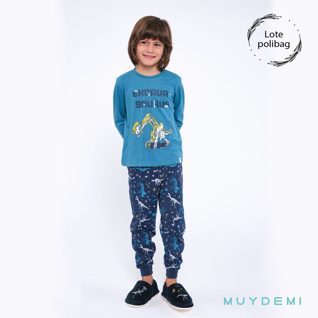 LOTE POLYBAG PIJAMA INVIERNO NIÑO Talla 2 a 8 (3-2, 3-4, 4-6, 4-8)(790105)