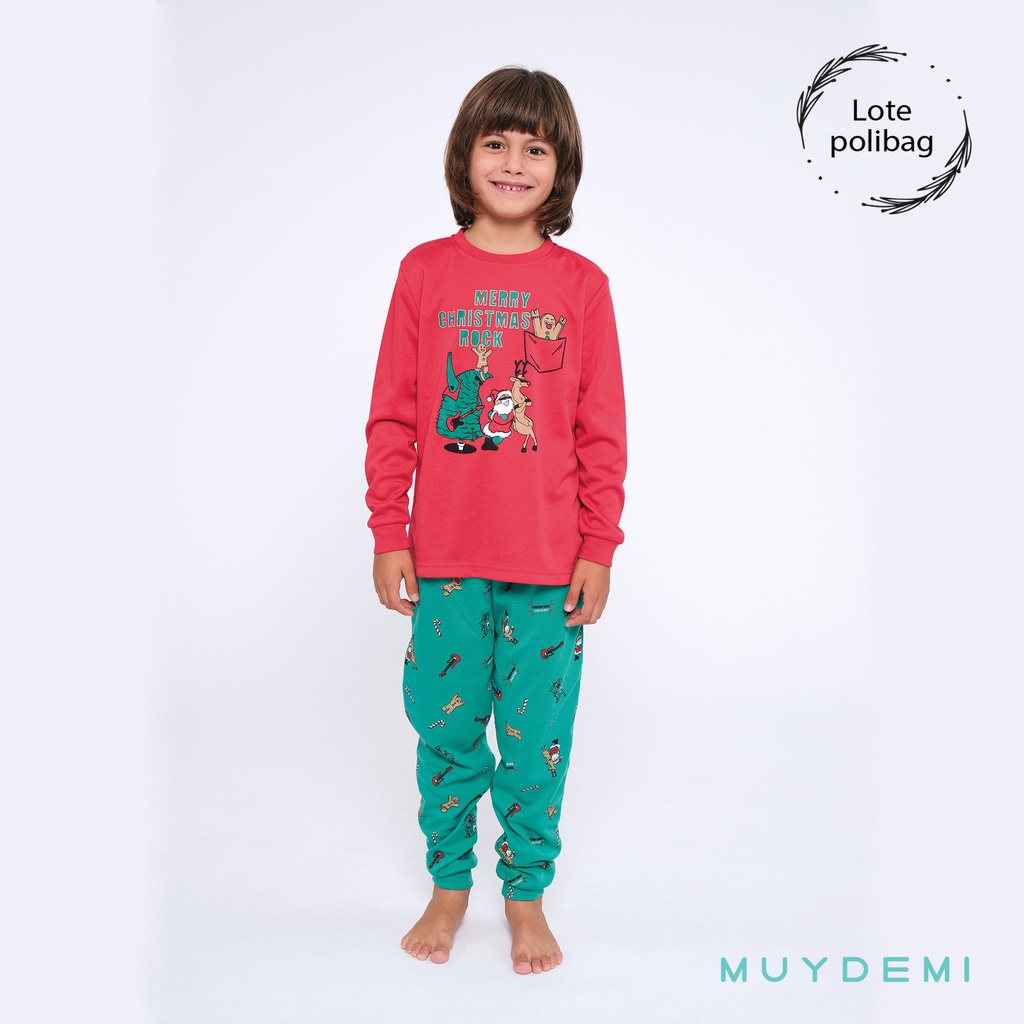 LOTE POLYBAG PIJAMA INVIERNO NIÑO Talla 2 a 8 (3-2, 3-4, 4-6, 4-8)