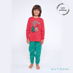 997013 LOTE POLYBAG PIJAMA INVIERNO NIÑO Talla 2 a 8 (3-2, 3-4, 4-6, 4-8)